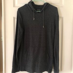 PacSun Charcoal Patterned Hoodie